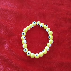 Elegant Yellow Evil Eye Bracelet (Premium & Energised)